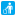 Litter In Bin Sign Flat icon