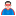 Man Superhero Flat Light icon