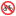 No Bicycles Flat icon