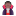 Person Vampire Flat Medium Dark icon