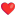 Red Heart Flat icon