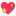 Sparkling Heart Flat icon