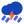 Cloud With Lightning And Rain Flat icon