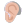 Ear With Hearing Aid Flat Medium Light icon
