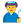 Factory Worker Flat Default icon