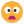 Frowning Face With Open Mouth Flat icon
