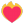 Heart On Fire Flat icon