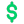 Heavy Dollar Sign Flat icon