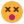 Knocked Out Face Flat icon