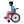 Man In Manual Wheelchair Flat Dark icon