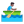 Man Rowing Boat Flat Medium Dark icon