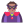 Man Supervillain Flat Medium icon