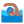 Man Swimming Flat Medium icon
