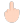 Middle Finger Flat Light icon