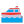Motor Boat Flat icon