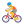 Person Biking Flat Default icon
