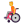 Person In Manual Wheelchair Flat Default icon