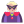 Person Supervillain Flat Medium Light icon