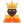 Person With Crown Flat Dark icon