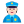 Police Officer Flat Light icon