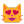 Smiling Cat With Heart Eyes Flat icon