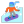 Snowboarder Flat Medium Dark icon