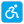 Wheelchair Symbol Flat icon