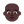 Woman Bald Flat Dark icon