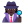 Woman Detective Flat Dark icon