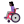 Woman In Manual Wheelchair Flat Dark icon