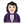Woman In Tuxedo Flat Light icon