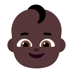 Baby Flat Dark icon