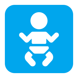Baby Symbol Flat icon