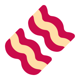 Bacon Flat icon