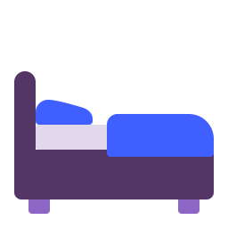 Bed Flat icon