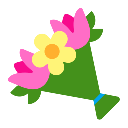 Bouquet Flat icon