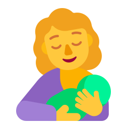 Breast Feeding Flat Default icon