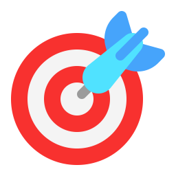 Bullseye Flat icon
