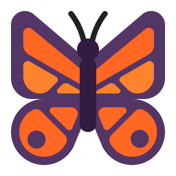 Butterfly Flat icon