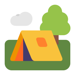 Camping Flat icon