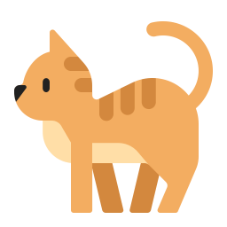 Cat Flat icon