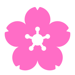 Cherry Blossom Flat icon