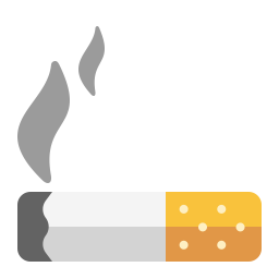 Cigarette Flat icon