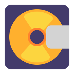 Computer Disk Flat icon