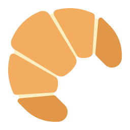 Croissant Flat icon