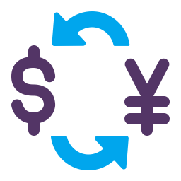 Currency Exchange Flat icon