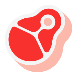 Cut Of Meat Flat icon