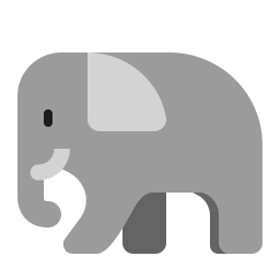 Elephant Flat icon