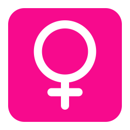 Female Sign Flat icon