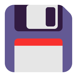 Floppy Disk Flat icon